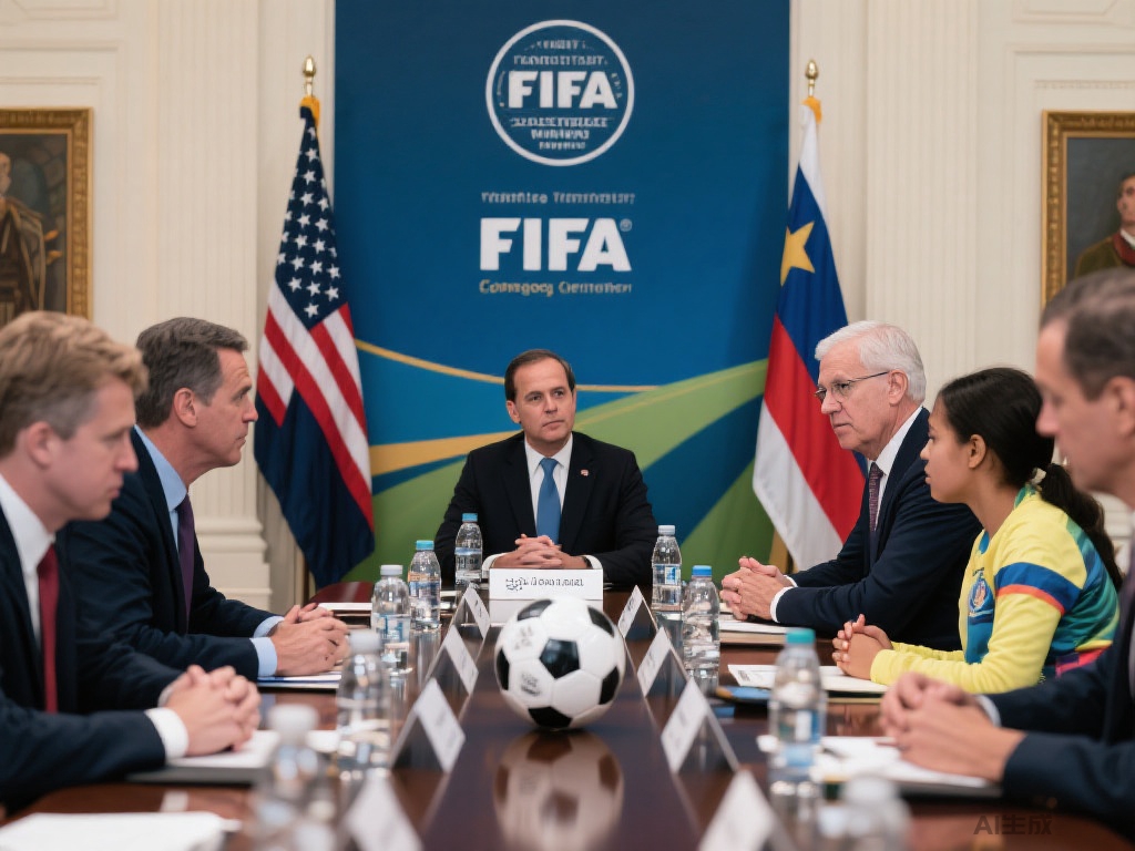 白宫国际足联工作组（FIFA）第一次会议。（白宫国际足联（FIFA）工作小组首次会晤）